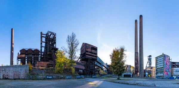 Uma Imagem Panorâmica Complexo Industrial Lower Vitkovice — Fotografia de Stock