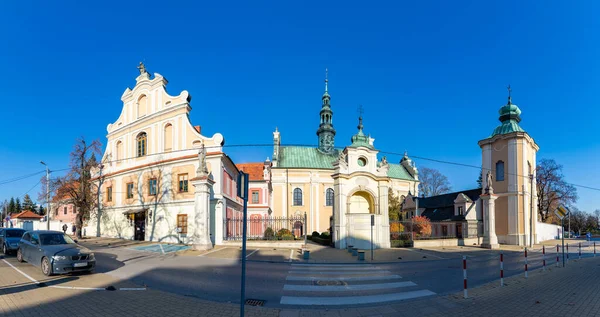 Una Imagen Iglesia San Miguel Arcángel Sandomierz — Foto de Stock