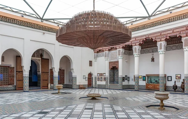 Una Imagen Una Gran Sala Museo Marrakech — Foto de Stock