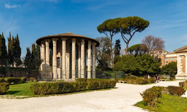 Een Schilderstuk Van Het Forum Boarium — Stockfoto