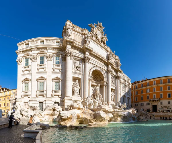 Uma Imagem Fonte Trevi — Fotografia de Stock