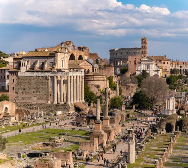 Roma Forumunun bir resmi.