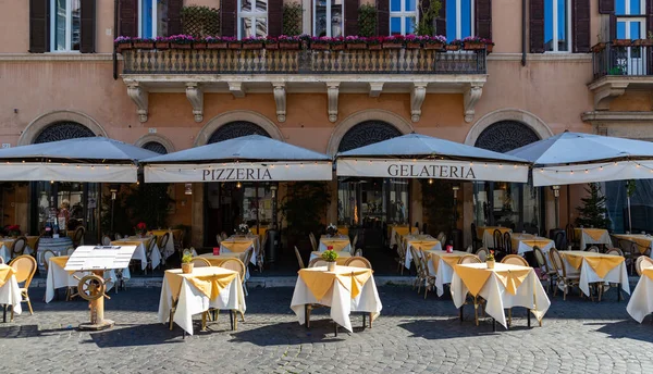 Picture Italian Restaurant Terrace — Stock Photo, Image