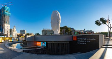 Fernan Gomez Centro Cultural de la Villa 'nın (Kültür Merkezi) bir resmi).