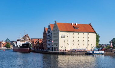 A picture of the National Maritime Museum in Gdansk.