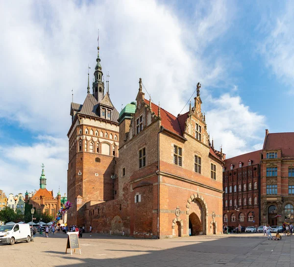 Picture Prison Tower Gdansk – stockfoto