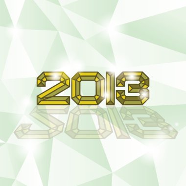 2013 soyut elmas logosu