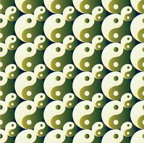 Ying yang pattern — Stock Photo, Image