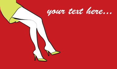 Anahat sıcak kadın bacakları