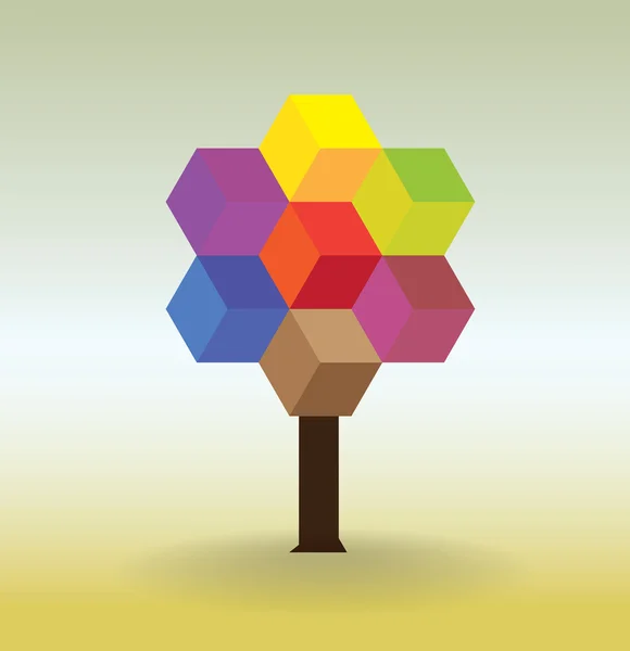 Symbolbild Baum — Stockfoto