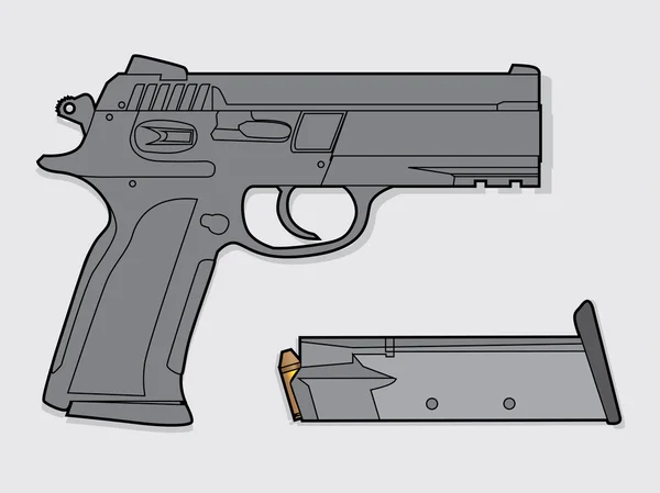 Isolierte Waffe — Stockfoto