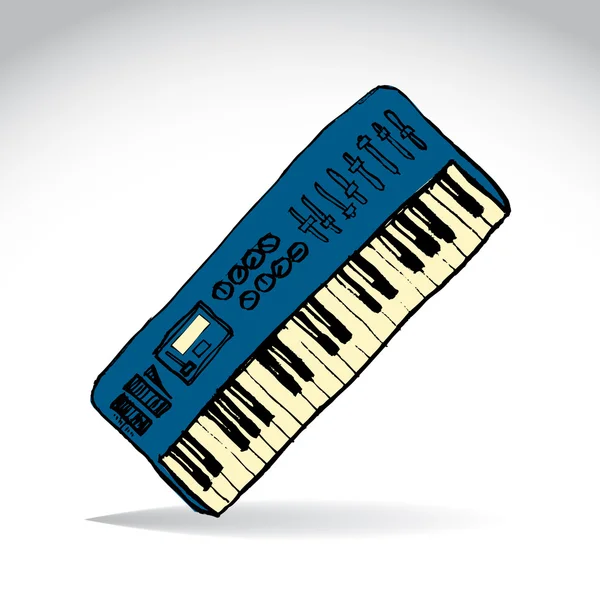 MIDI masterkeyboard — Stockfoto