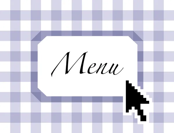 Menu restauracji — Zdjęcie stockowe