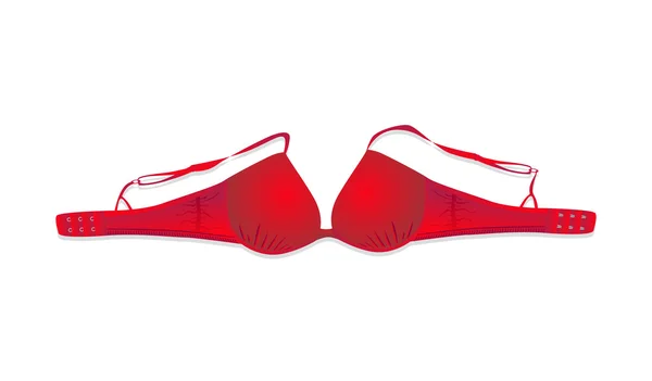 Reggiseno rosso — Foto Stock