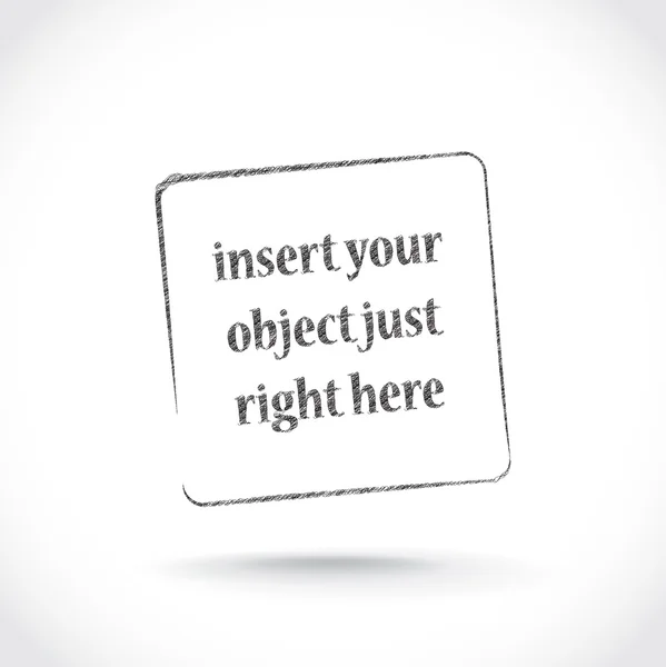 Insert object background — Stock Photo, Image