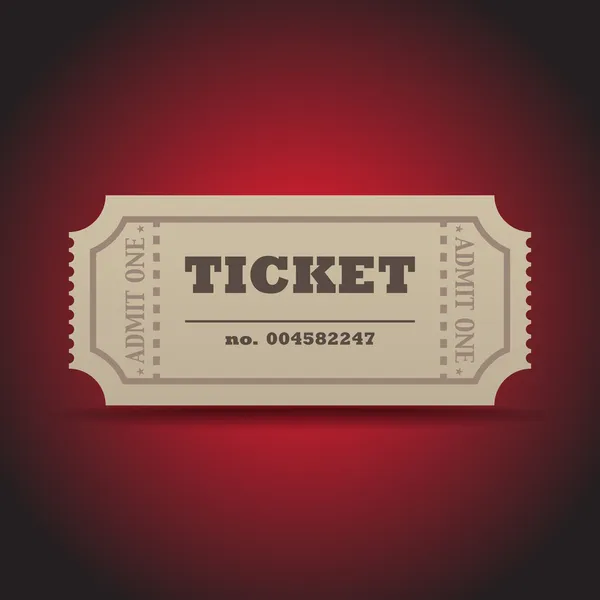 Ticket — Stock Photo, Image