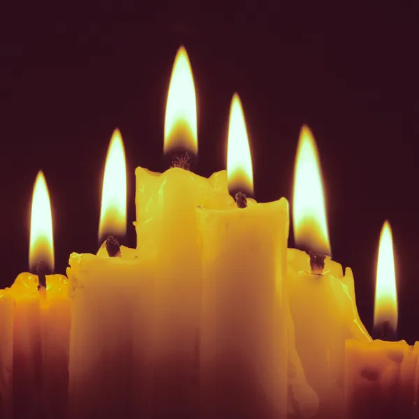 Velas encendidas — Foto de Stock