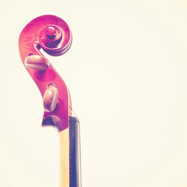 Violin head — Stock Photo, Image