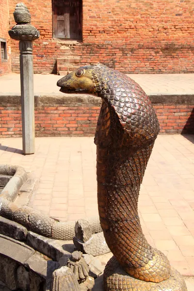 Statue of cobra — Stock Photo, Image