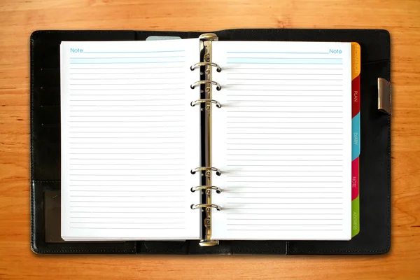 Open notebook — Stock Photo, Image