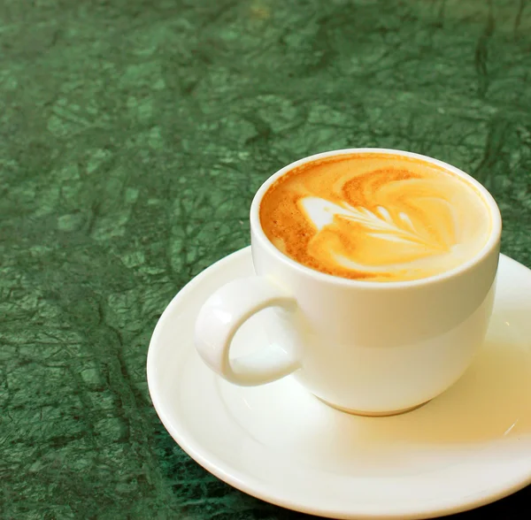 Káva na stole — Stock fotografie