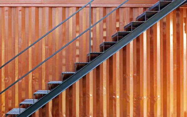 Steel stairs — Stock Photo, Image