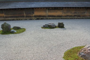 Zen Rock Garden clipart