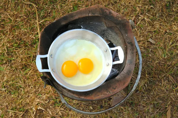 Cooked eggs — Stock Photo, Image