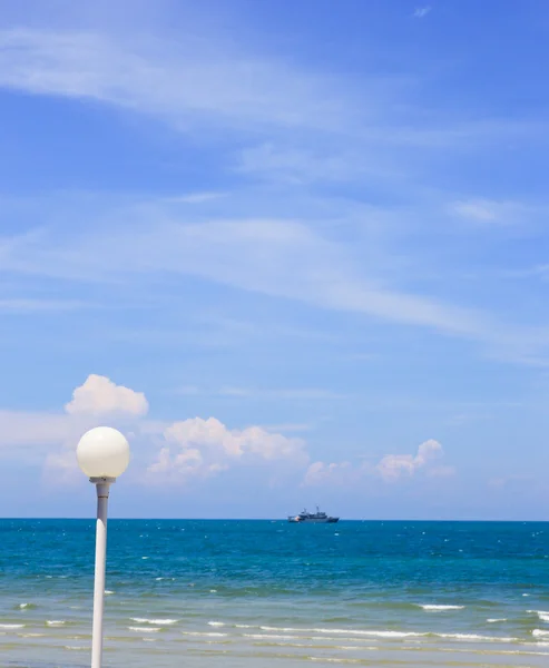 Costa de praia — Fotografia de Stock