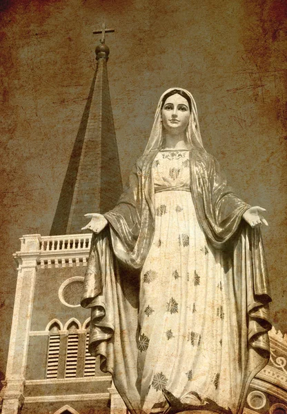 Estatua Virgen María —  Fotos de Stock