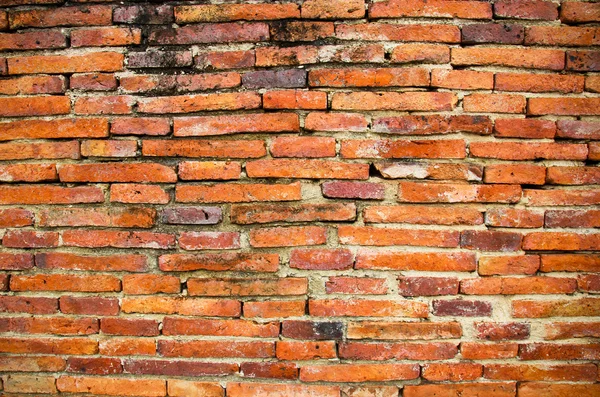 Mur de briques détruit — Photo