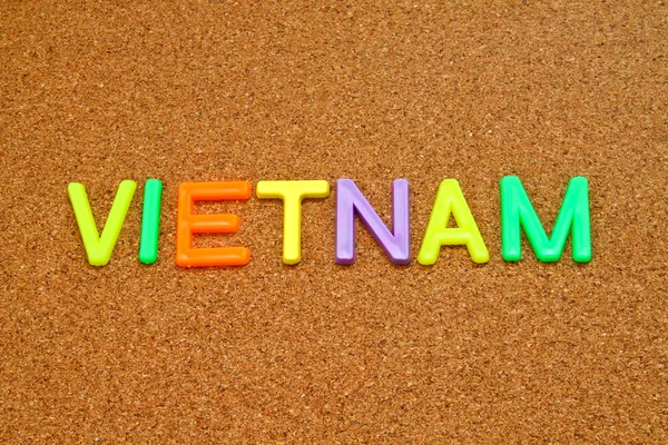 Vietnam v dopisech hračky — Stock fotografie