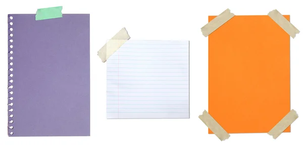 Collection of blank paper — Stock Photo, Image