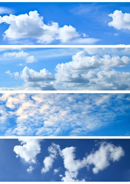 Banner Sky — Foto Stock