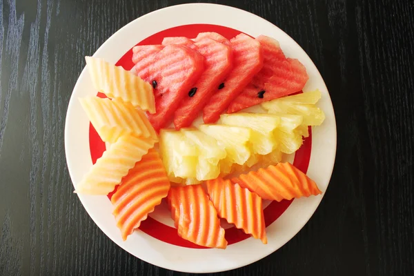 Frutas en rodajas — Foto de Stock