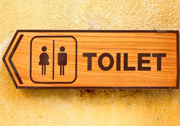 Toilet sign — Stock Photo, Image