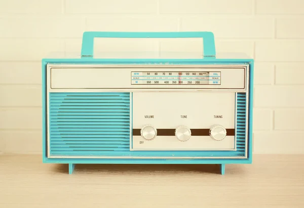 レトロなラジオ — ストック写真