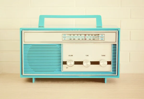 Retro rádio — Stock fotografie