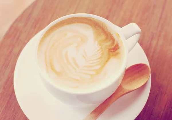 Kopp cappuccino — Stockfoto