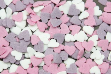 şeker kalpler arka plan