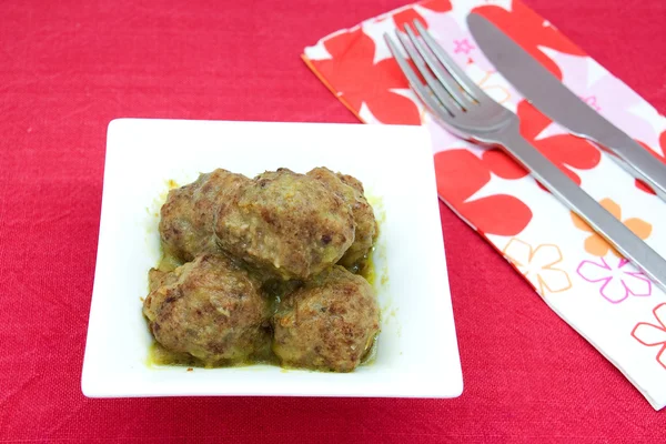 Bola de carne — Fotografia de Stock