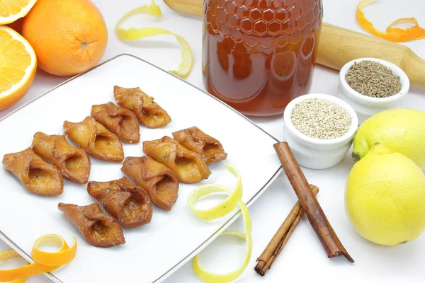 Pestino ( typical Andalusian dessert ) — Stock Photo, Image