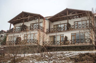 Avrupa'nın kış kar kaplı yazlık