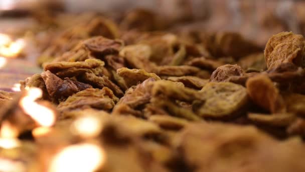 Person Sorting Dried Fruits Market — 비디오