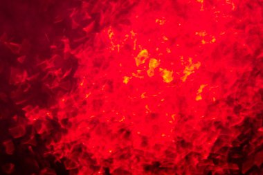 Kırmızı desen. Kırmızı bokeh soyut doku arkaplanı