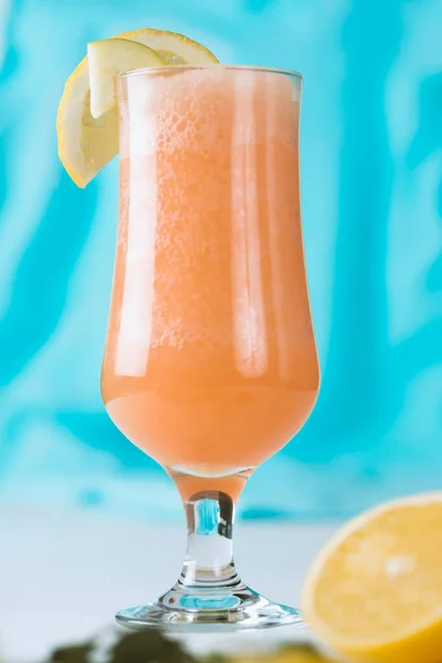 Naturlig Juice Från Färsk Frukt Läcker Och Hälsosam Dryck — Stockfoto