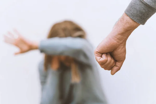 Sexual Harassment Stop Violence Women International Women Day Bondage Violence — Stock Photo, Image