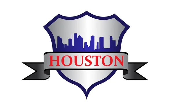 Houston címer — Stock Vector