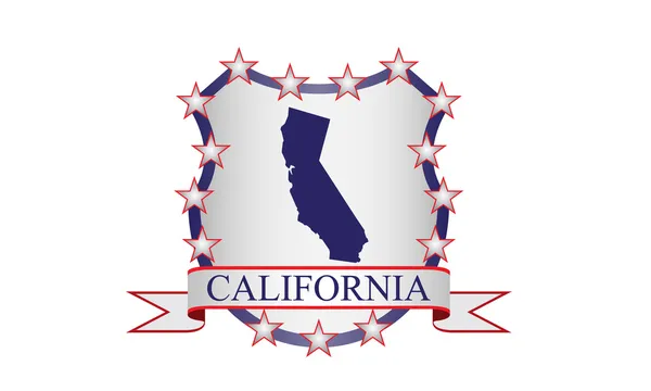 Californië crest — Stockvector