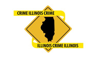 Illinois crime clipart